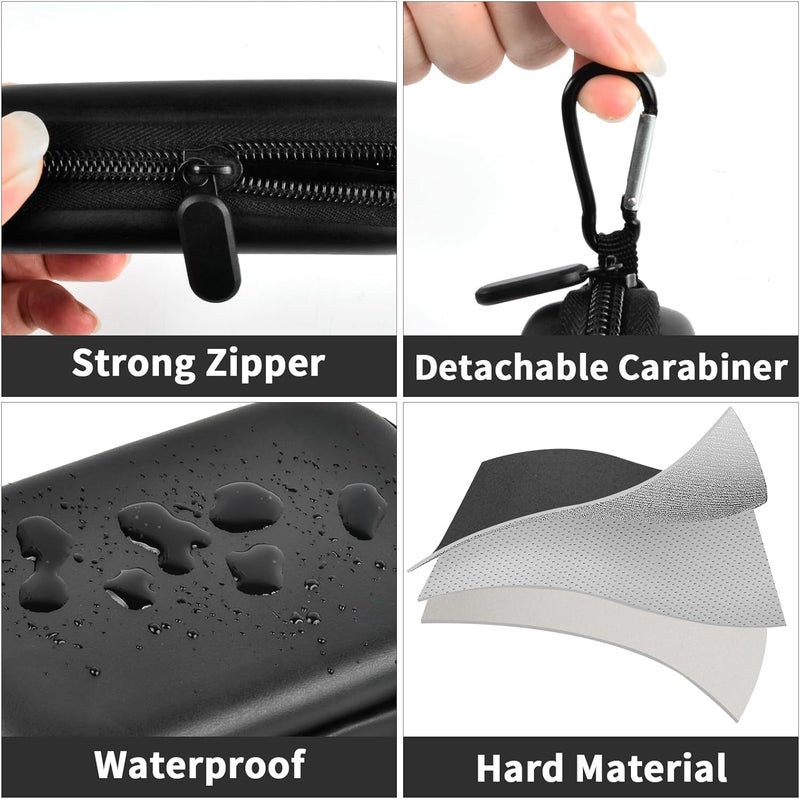 GWCASE Case Compatible with Samsung T9/ T7/ T7 Shield Portable SSD 1TB 2TB 4TB External Hard Drive, Storage Travel Carrying Holder Organizer for Solid State Drives & USB Cable (Box Only)-Black - Image 3